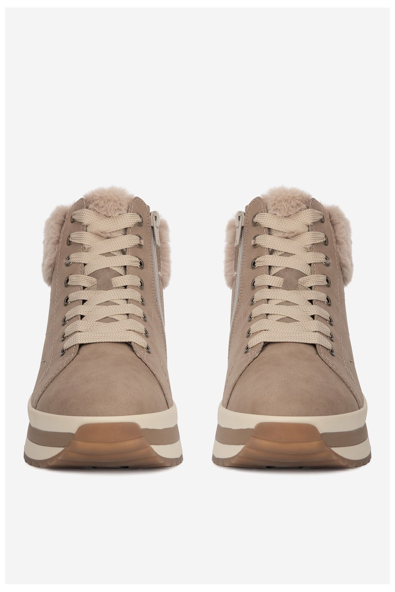 Bocanci Rieker Revolution Lifestyle W0961-20 BEJ