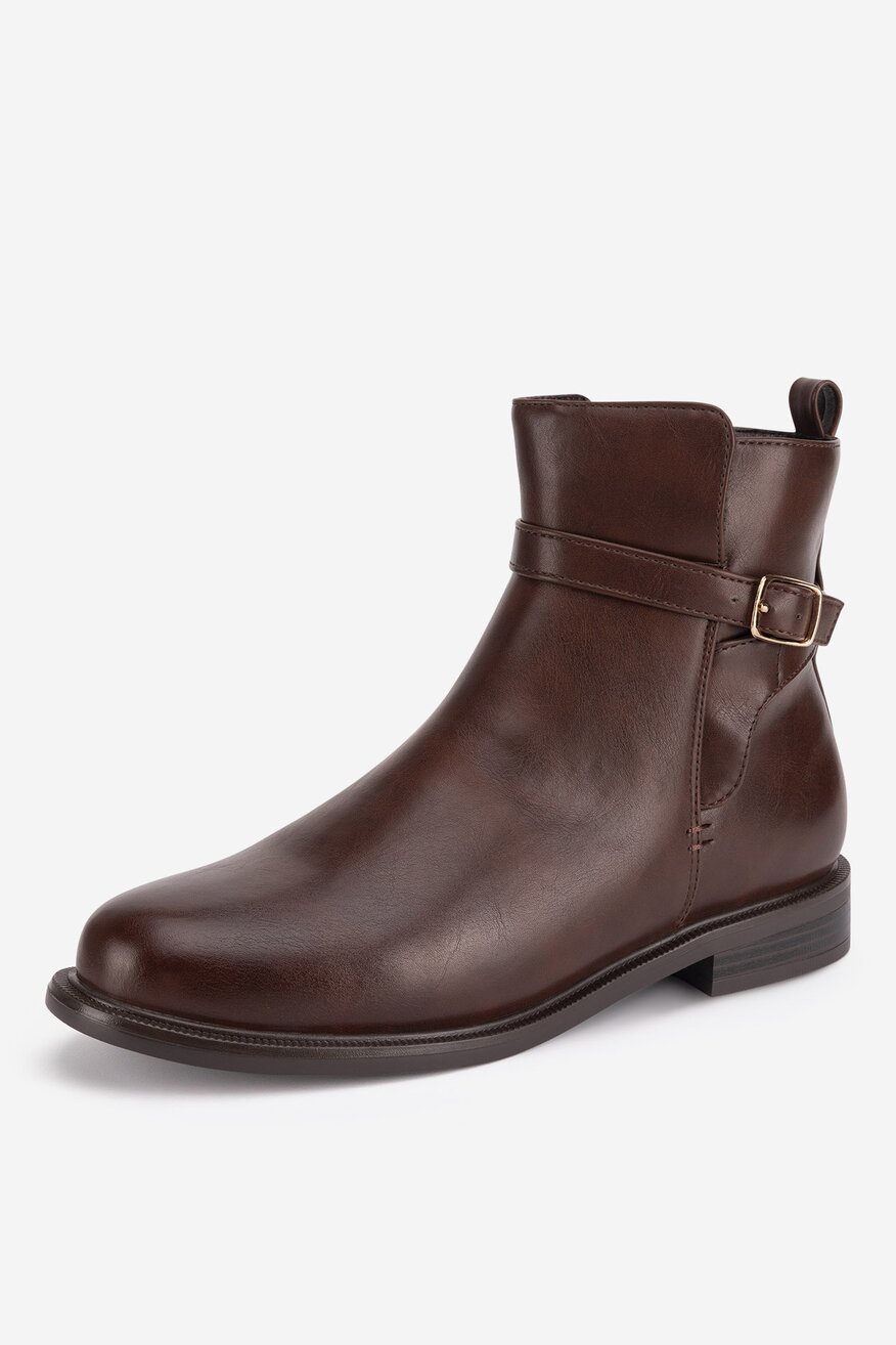 
                Kotníková obuv Clara Barson HNĚDÁ - 5905588681281