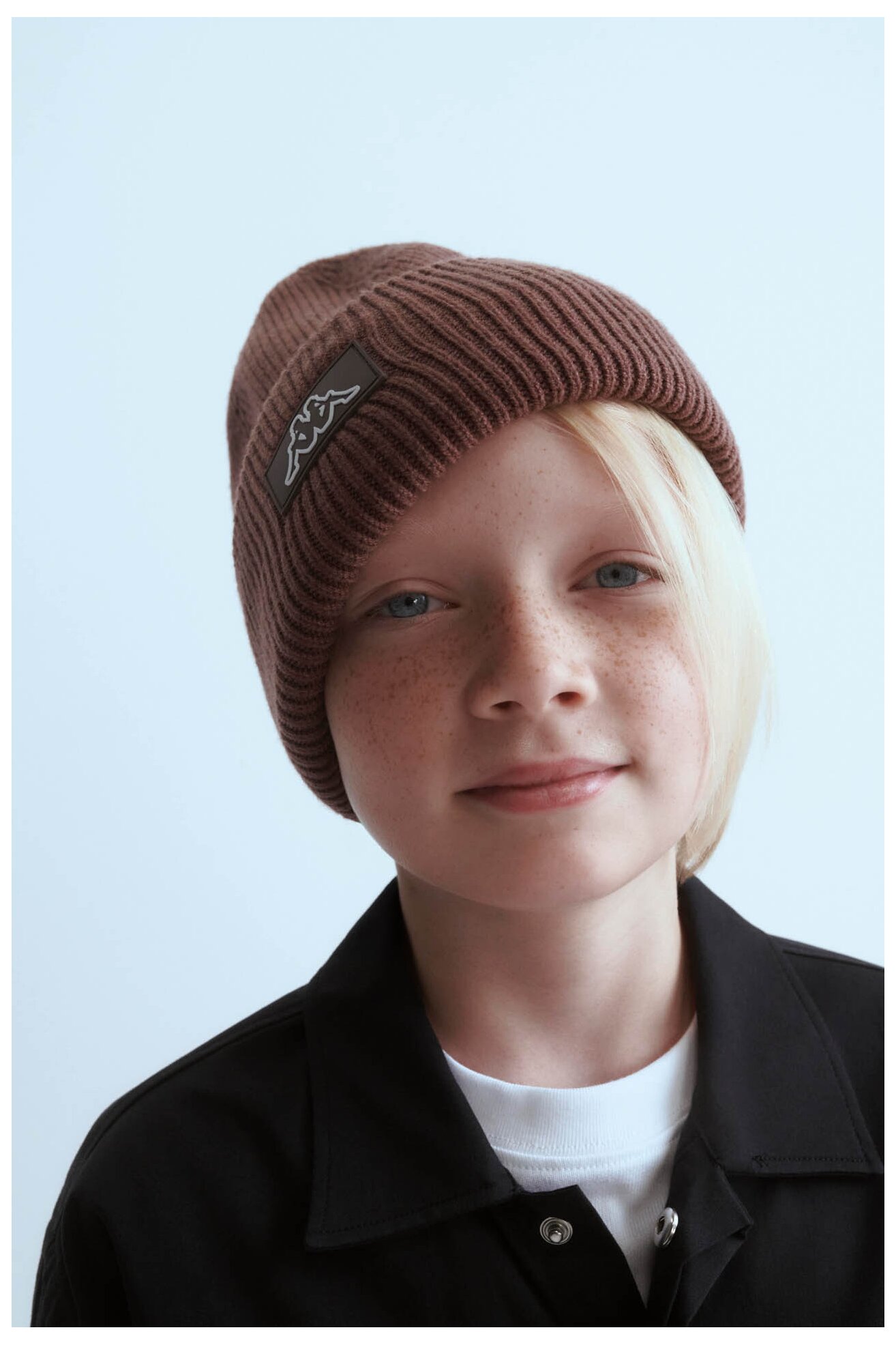 Czapka unisex Kappa KAP-U3-001-AW24 Brązowy