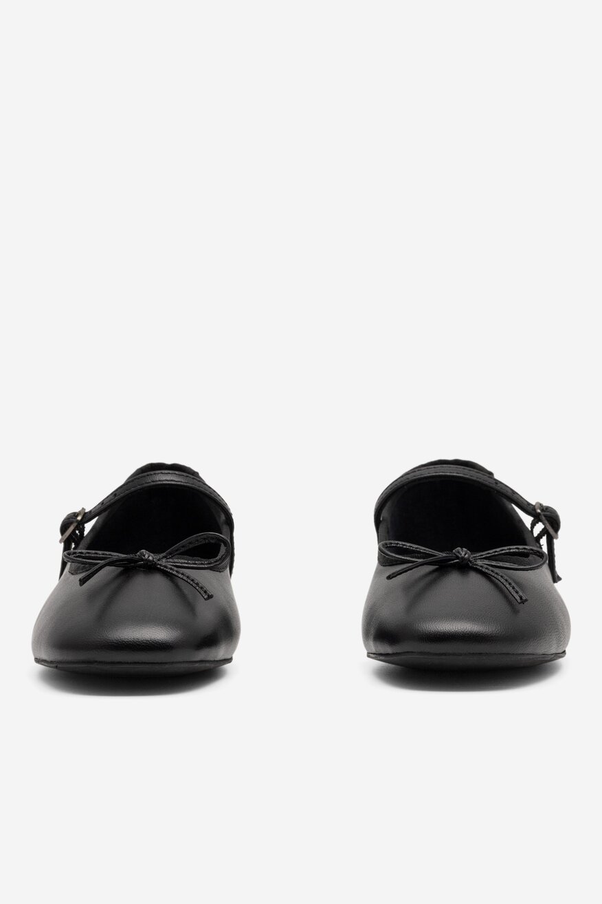 
                Lasocki Young - Baleriny skórzane - 5904862666327