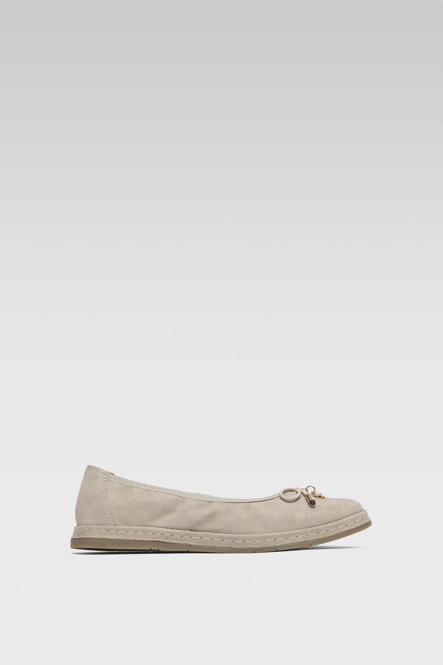 Lasocki - Baleriny skórzane - 5904862583143