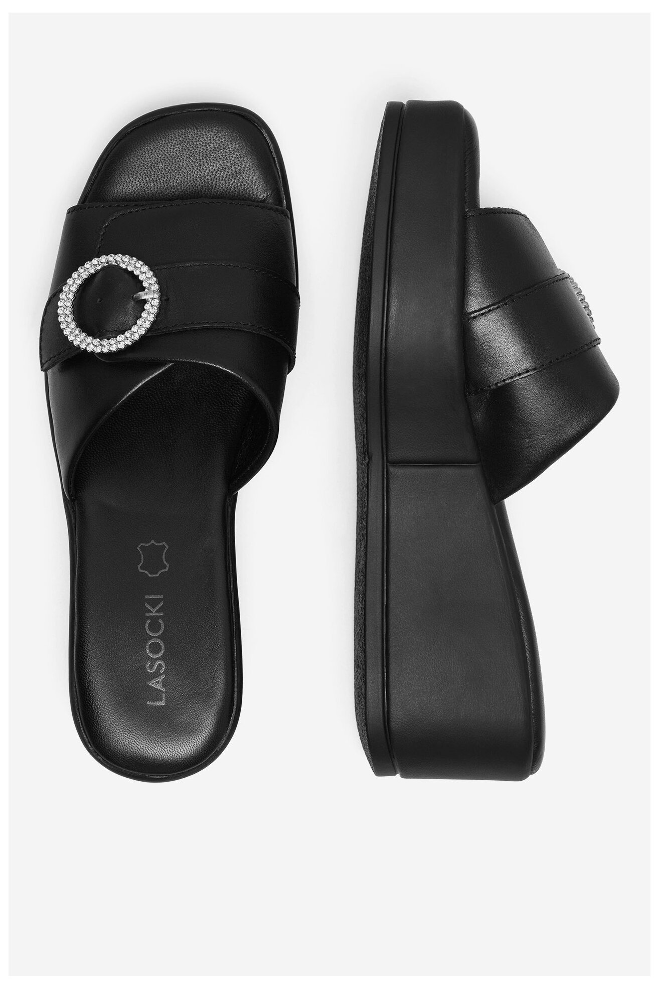 Klapki Lasocki ARC-3030-19 Czarny