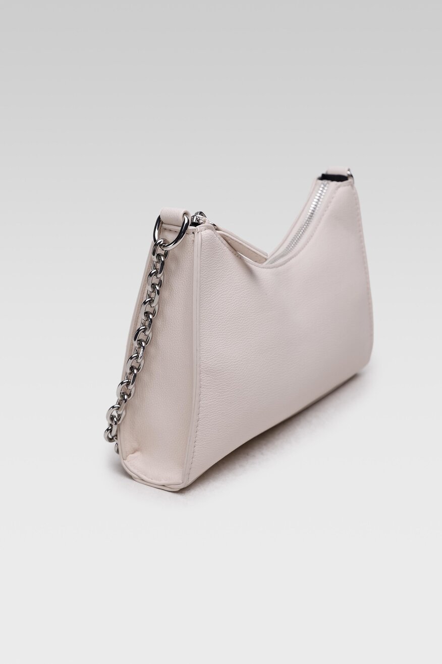 
                DeeZee - Torebka bagietka pastelowa biała - 5904248524739