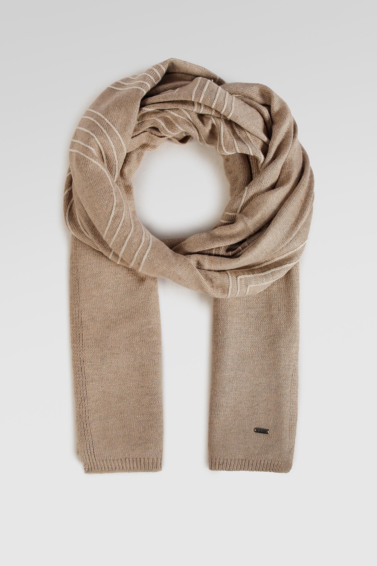 Szalik damski Gino Rossi O3W4-002-AW21 Beżowy