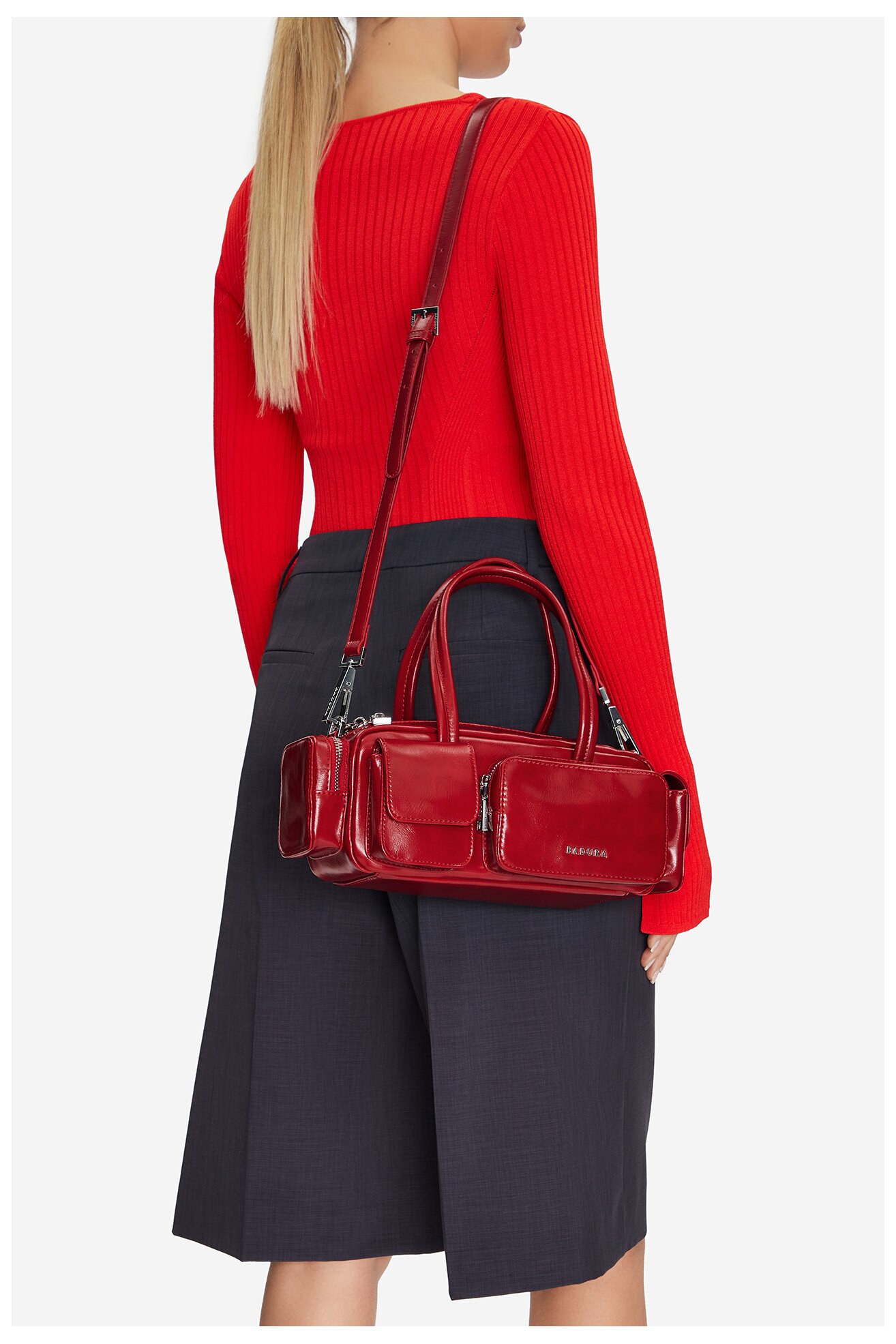 Geantă de mână Badura WEN-32 ROŞU