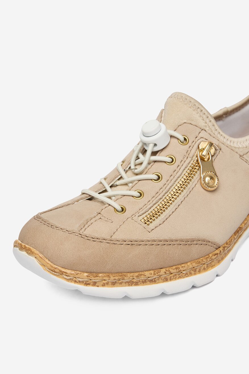 
                Половинки обувки Rieker БЕЖОВ - 5906751836477