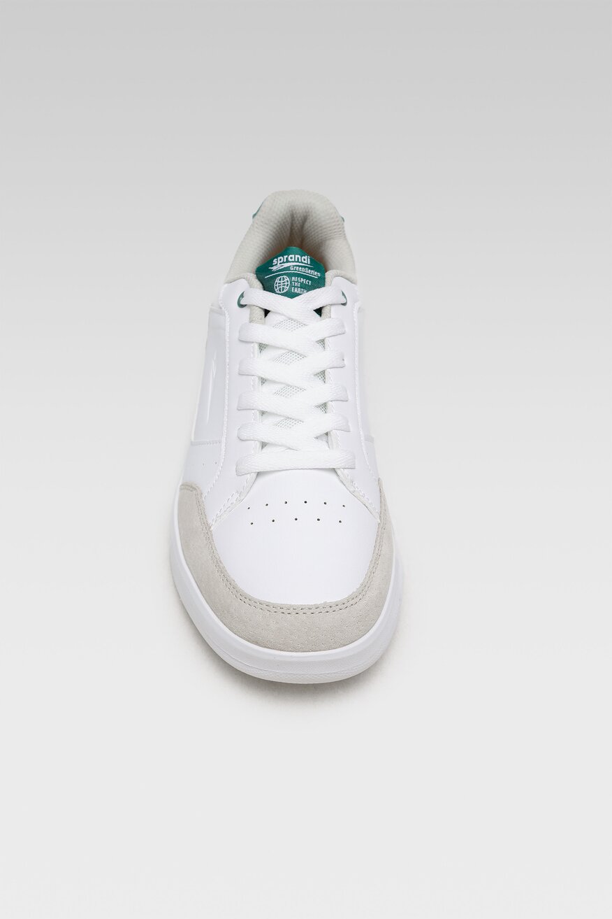 Sprandi - Obuwie sportowe pastelowe białe - 5904248349356