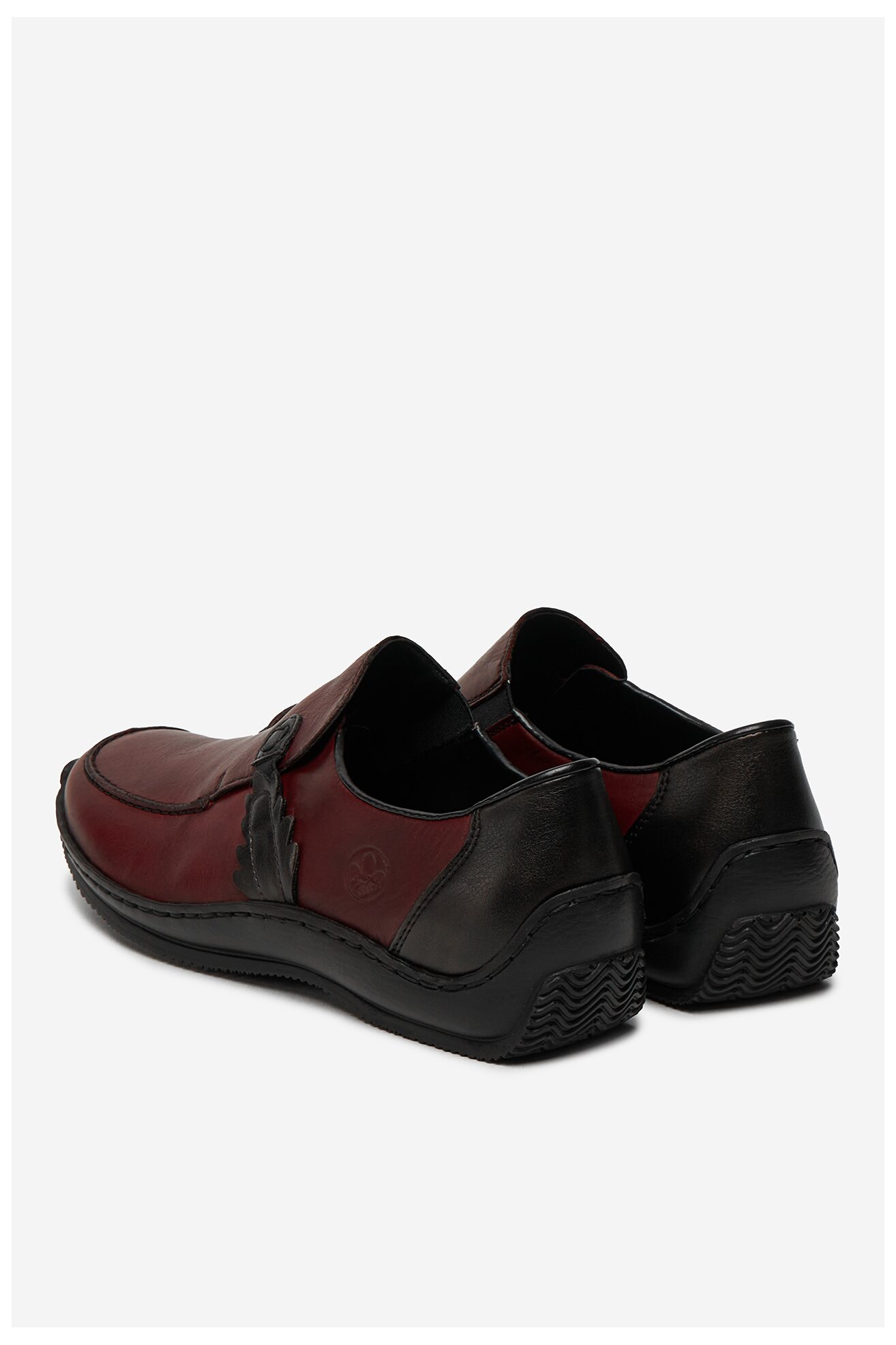 Polobotka Rieker L1759-30 BORDÓ