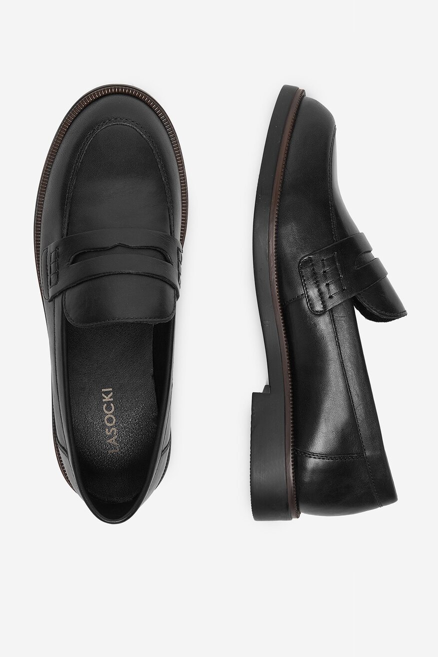 Lasocki - Lordsy skórzane - 5906751552209