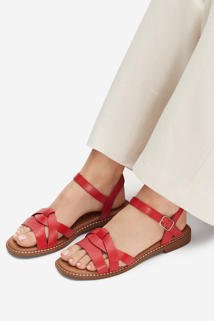 
                Lasocki - Sandały skórzane - 5906751188729