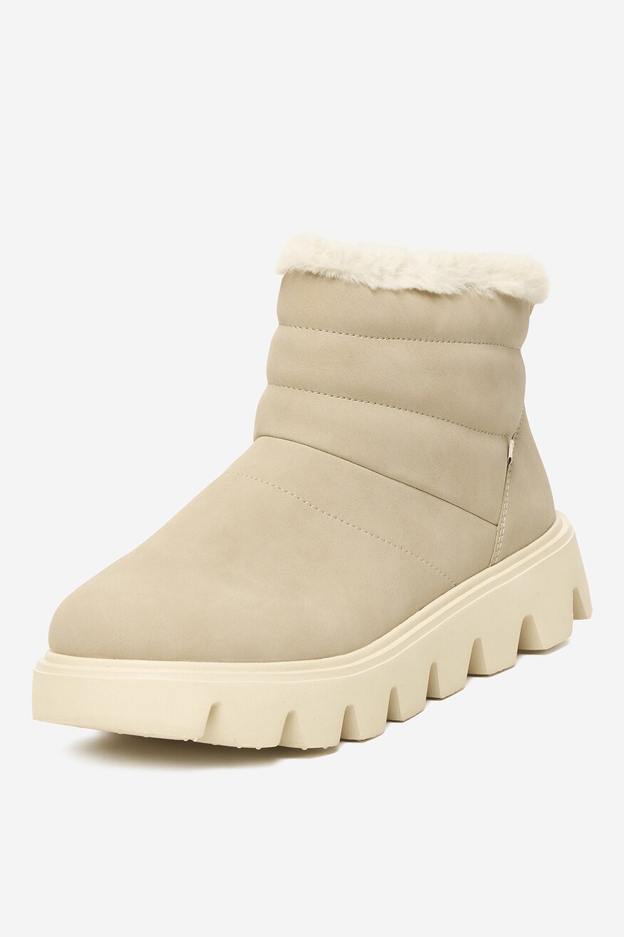 Rieker - Śniegowce skórzane ocieplane - 2230085542036