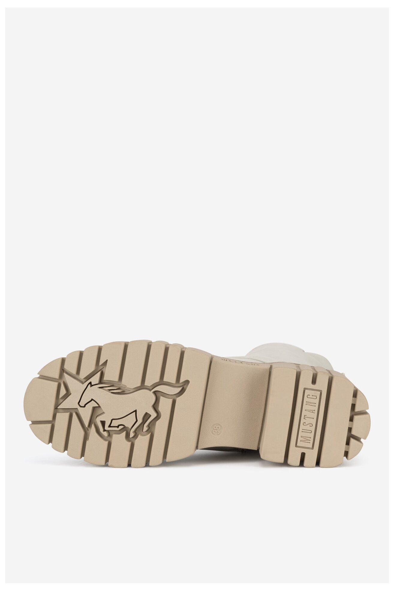 Боти Mustang 1447-506 БЯЛ