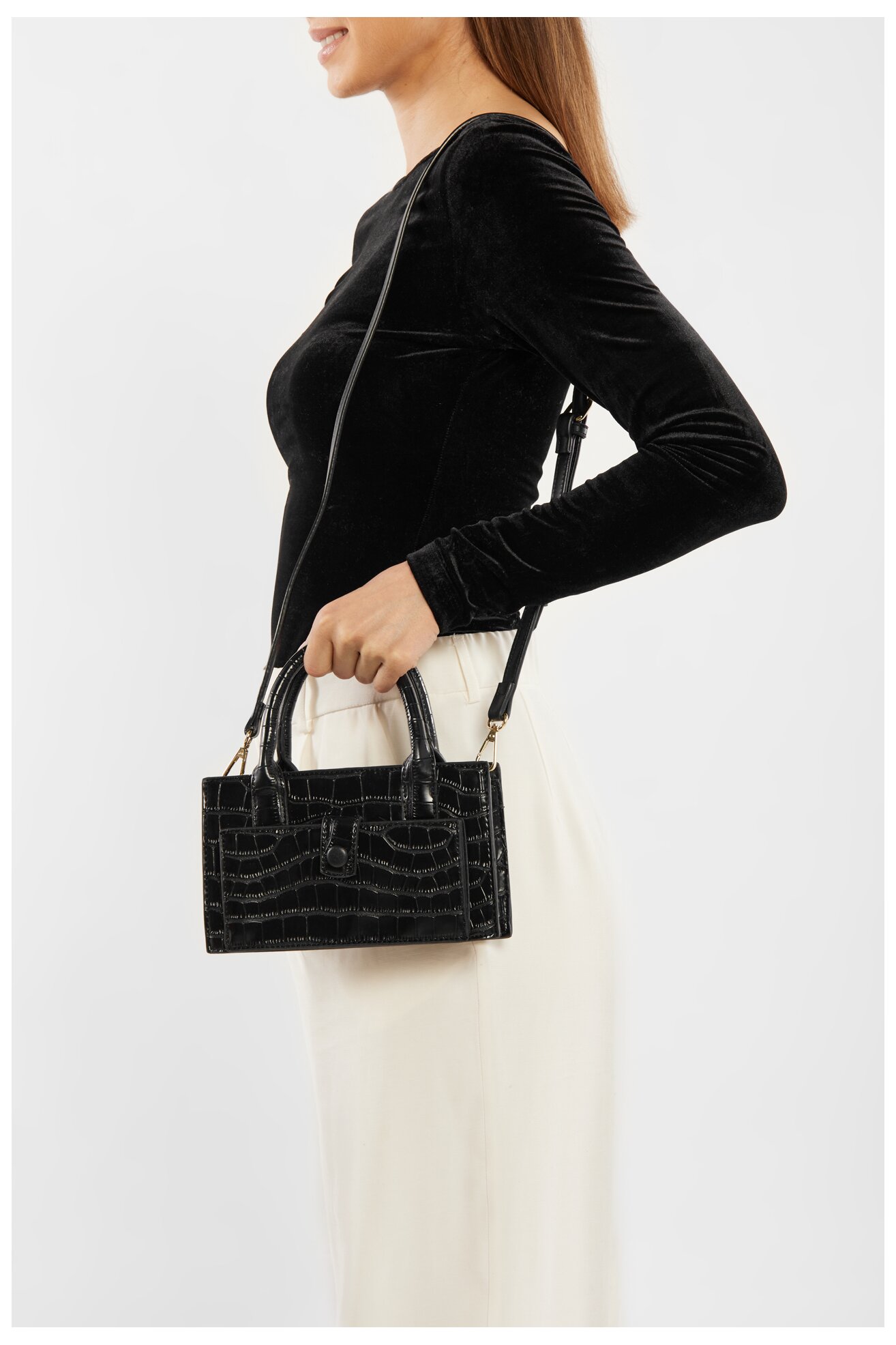 Torebka DeeZee MLS-E-069-05 Czarny