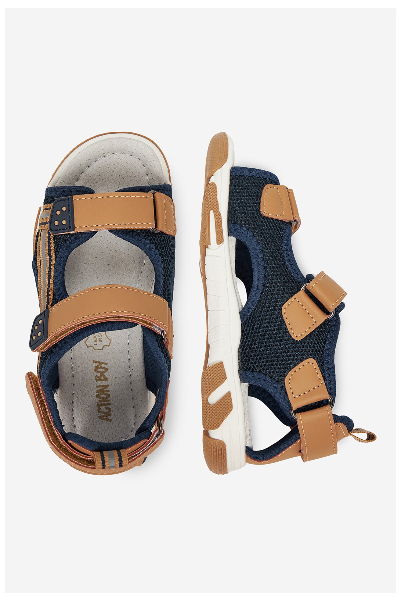 Sandale Action Boy CM230627-88(III)CH CREM