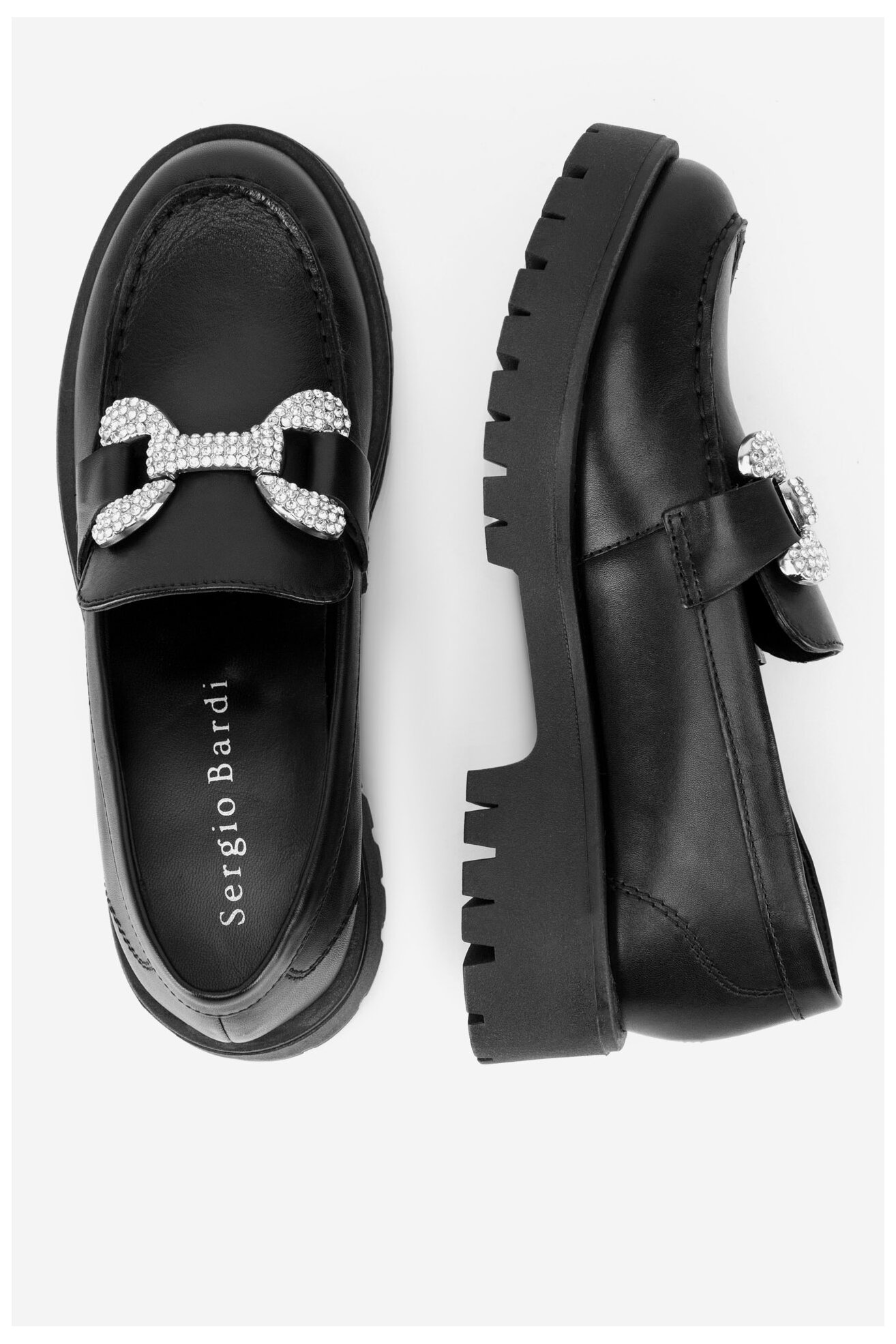 Mokasíny Sergio Bardi ARC-E1091-04SB ČERNÁ