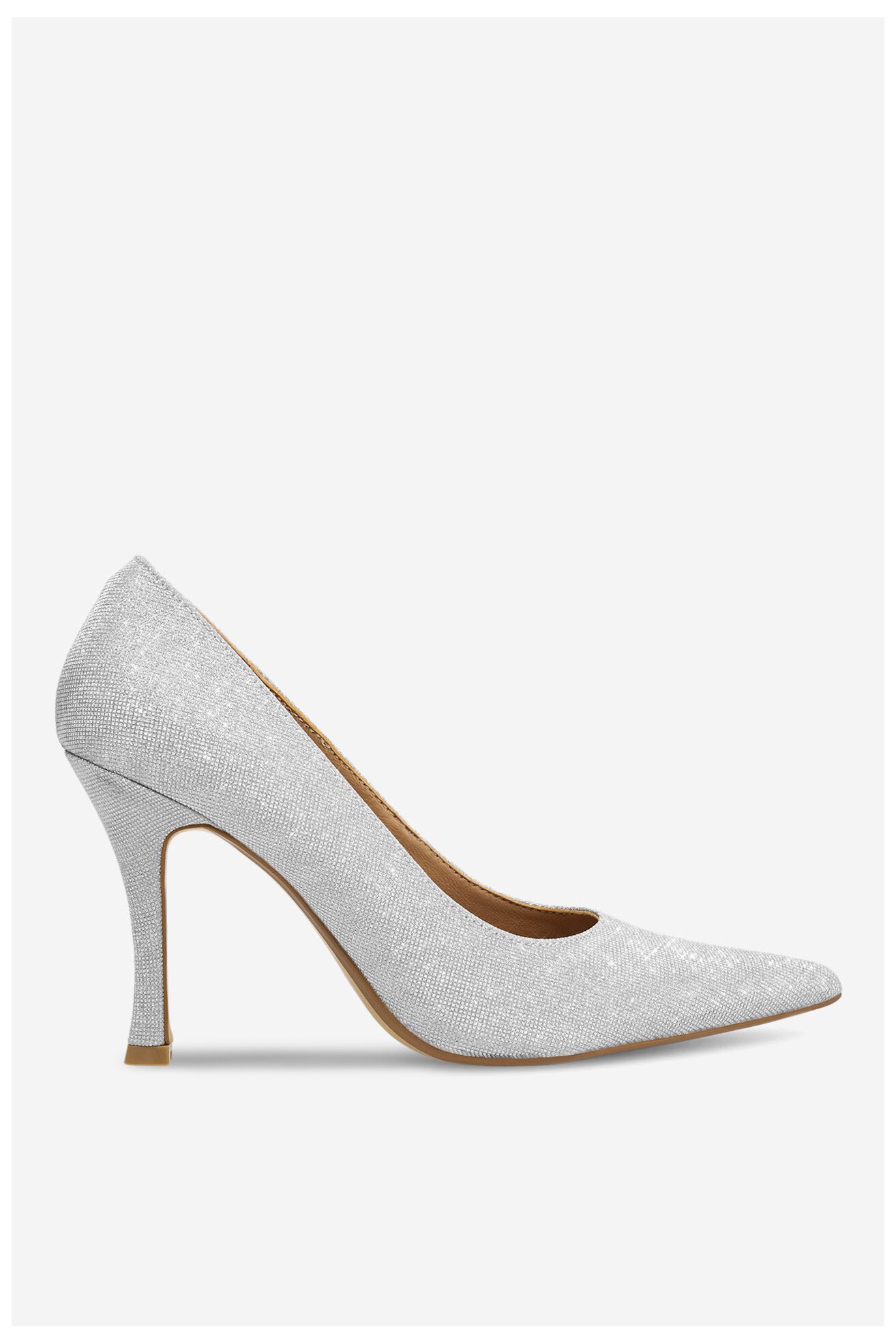 Czółenka Sergio Bardi WFA2530-2Z-SB Srebrny