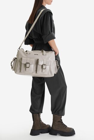 Сумка З Ремінцем G-STAR RAW EO-LDA8482J СВІТЛО-СІРИЙ