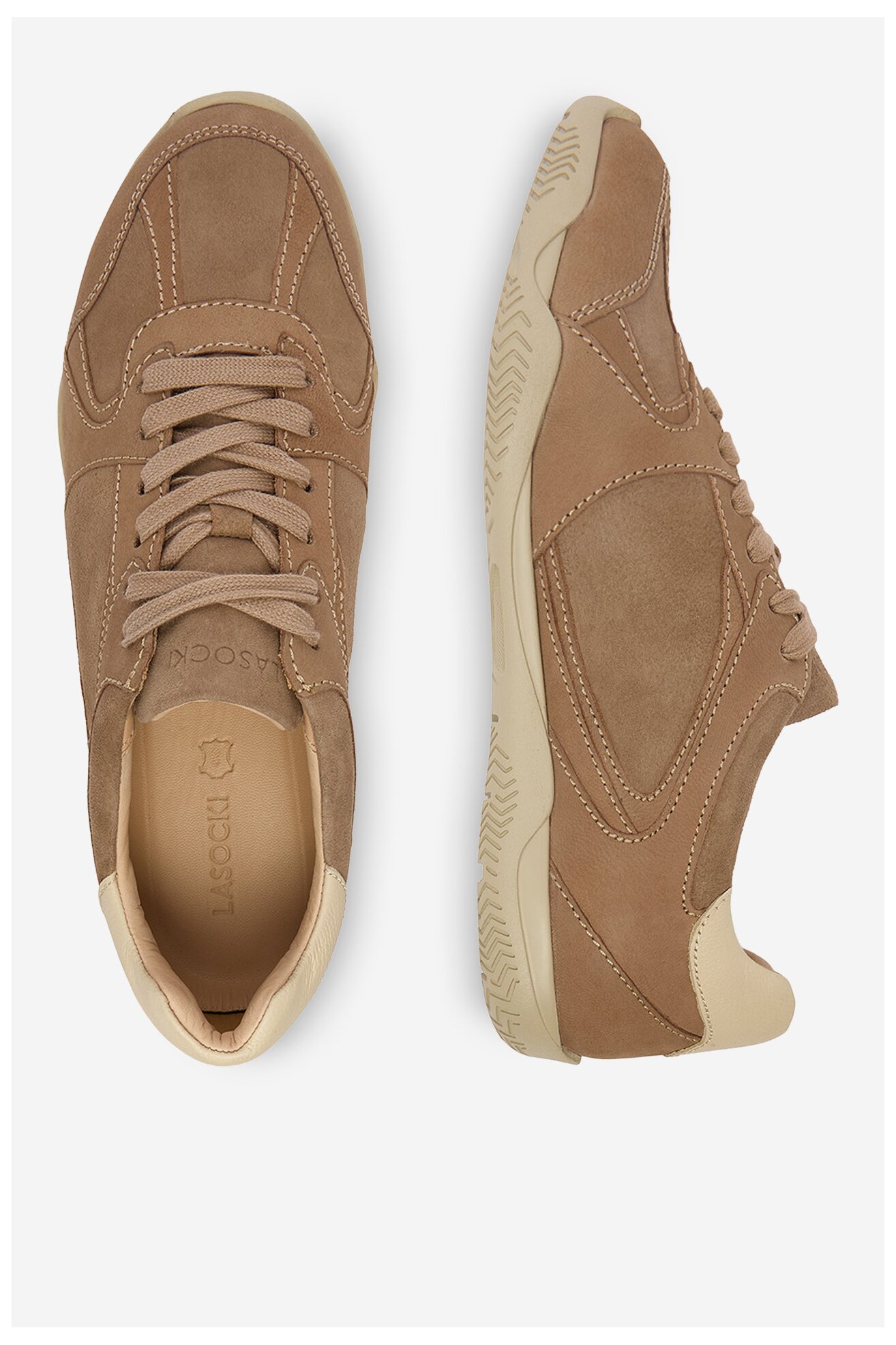 Półbuty Lasocki CEO-ELBOW-01 MI08 Beżowy