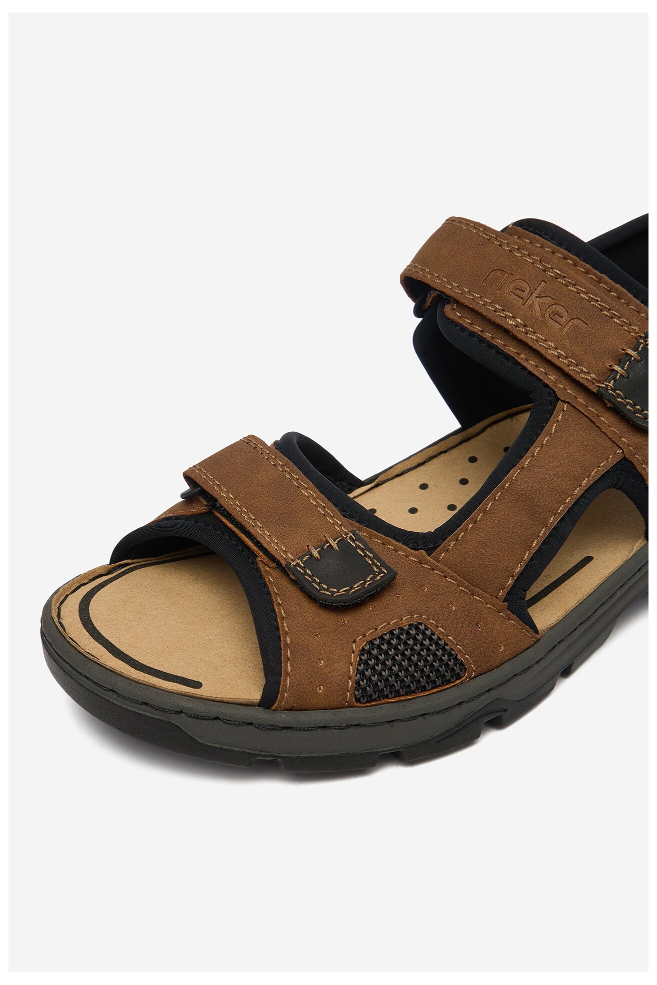 Sandały Rieker CEO-26156-25 Brązowy