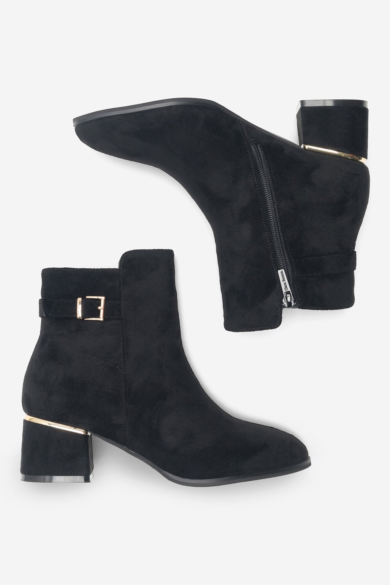 Botki Clara Barson GISELE WS22452-02 Czarny