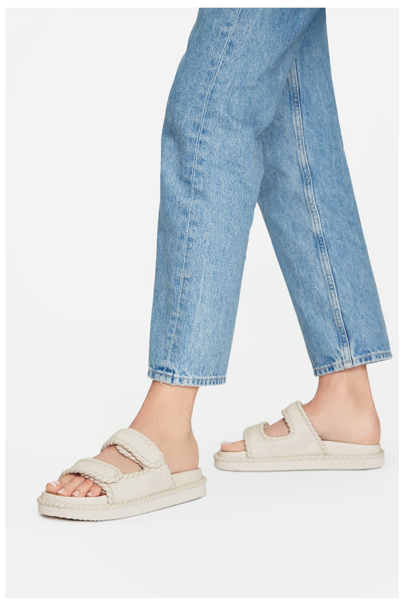 Șlapi Badura BURDOCK-124AL0955 ALB