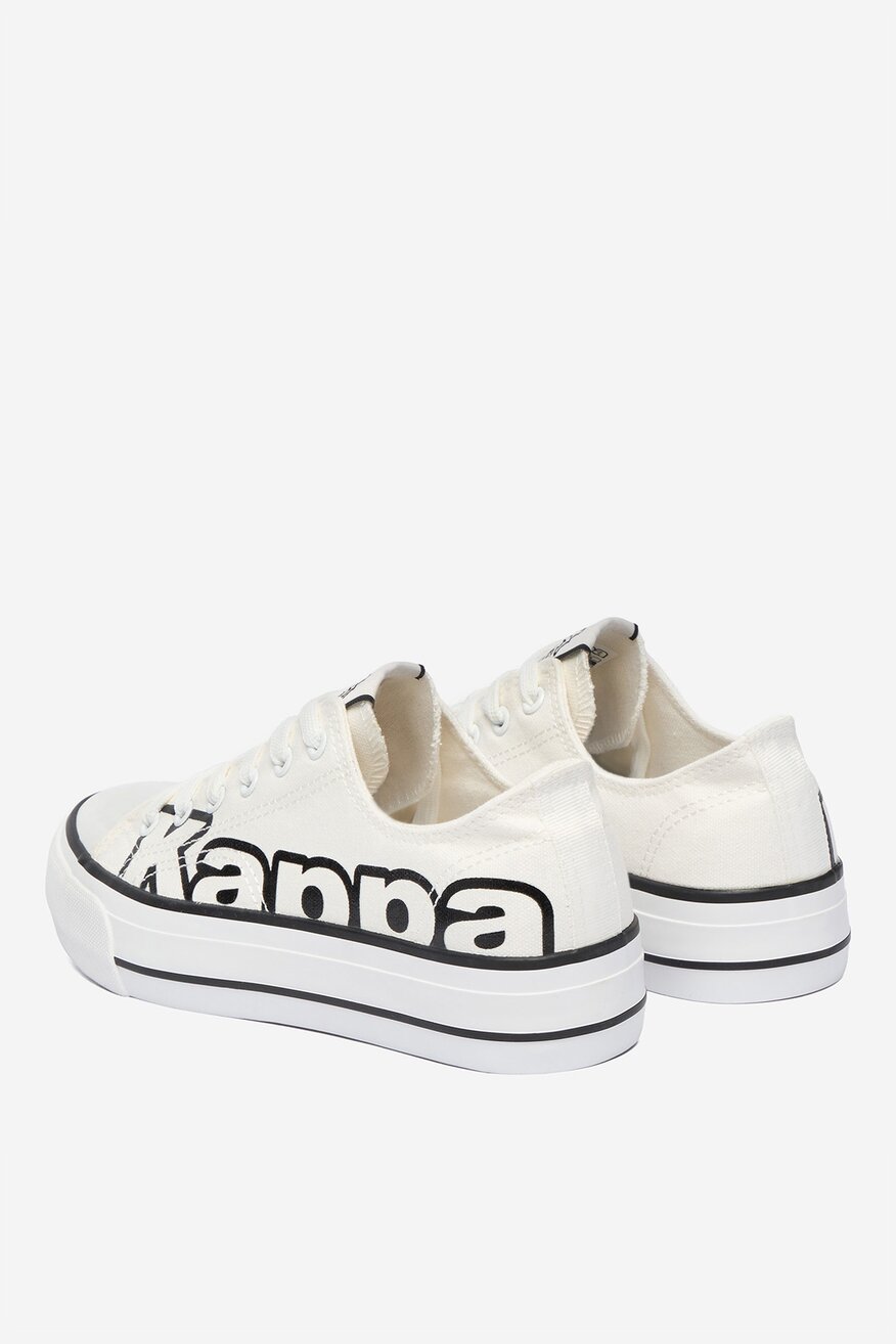 Pantofi pânză Kappa ALB - 5905588737827