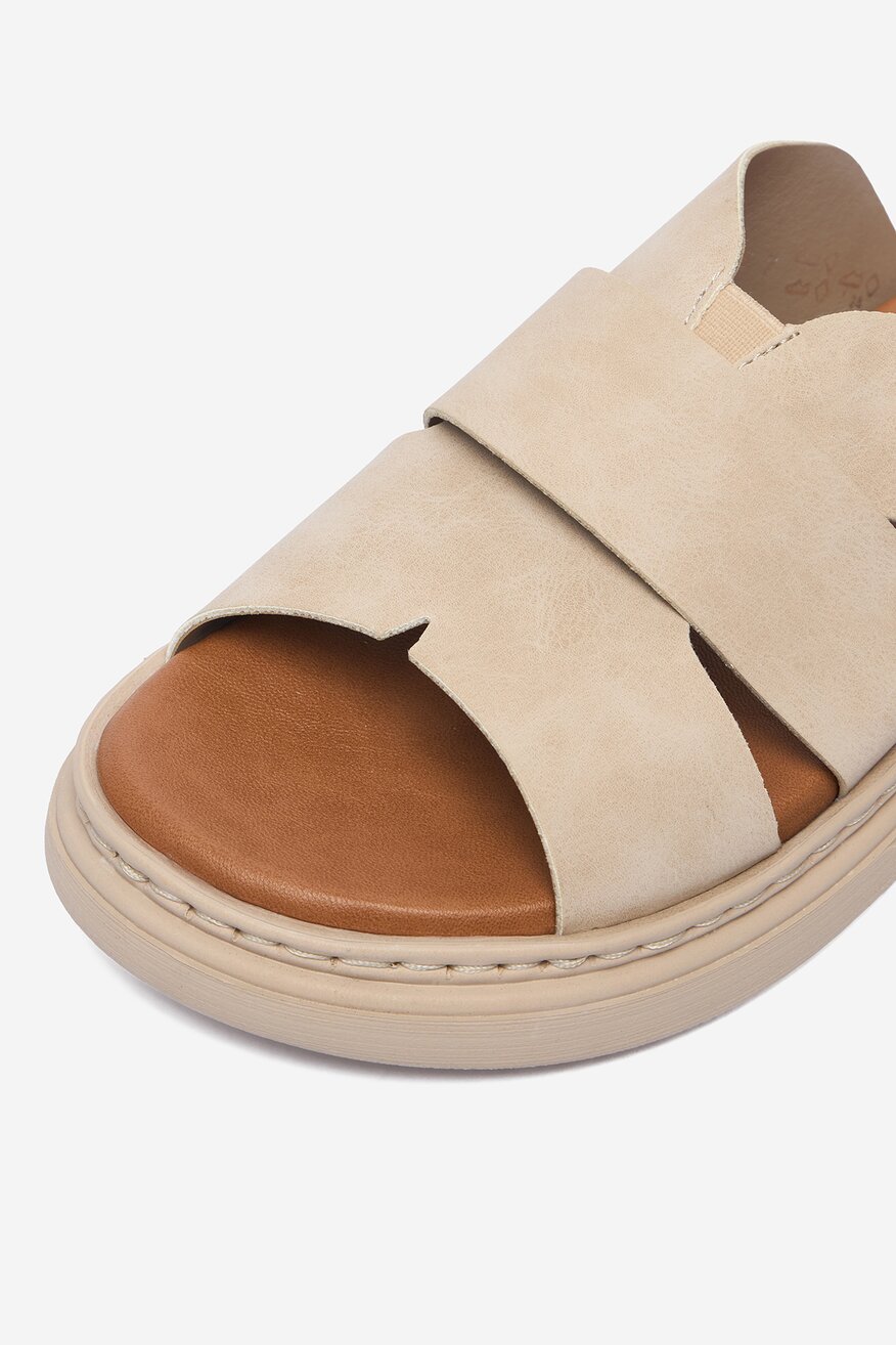 
                        Klapki Rieker CEO-V3089-62 Beżowy - 5906751763995