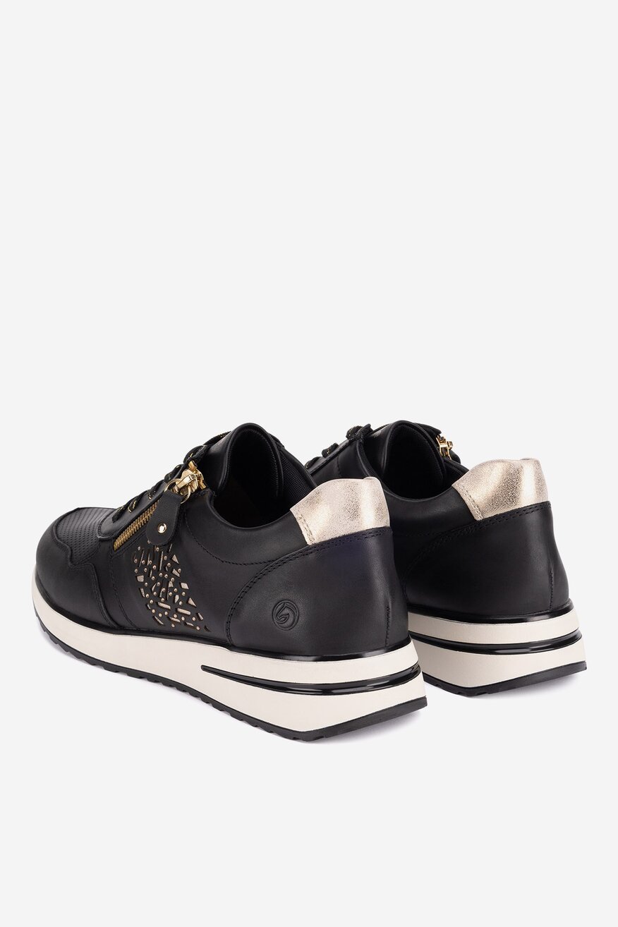 Remonte - Sneakersy skórzane - 2230062971262