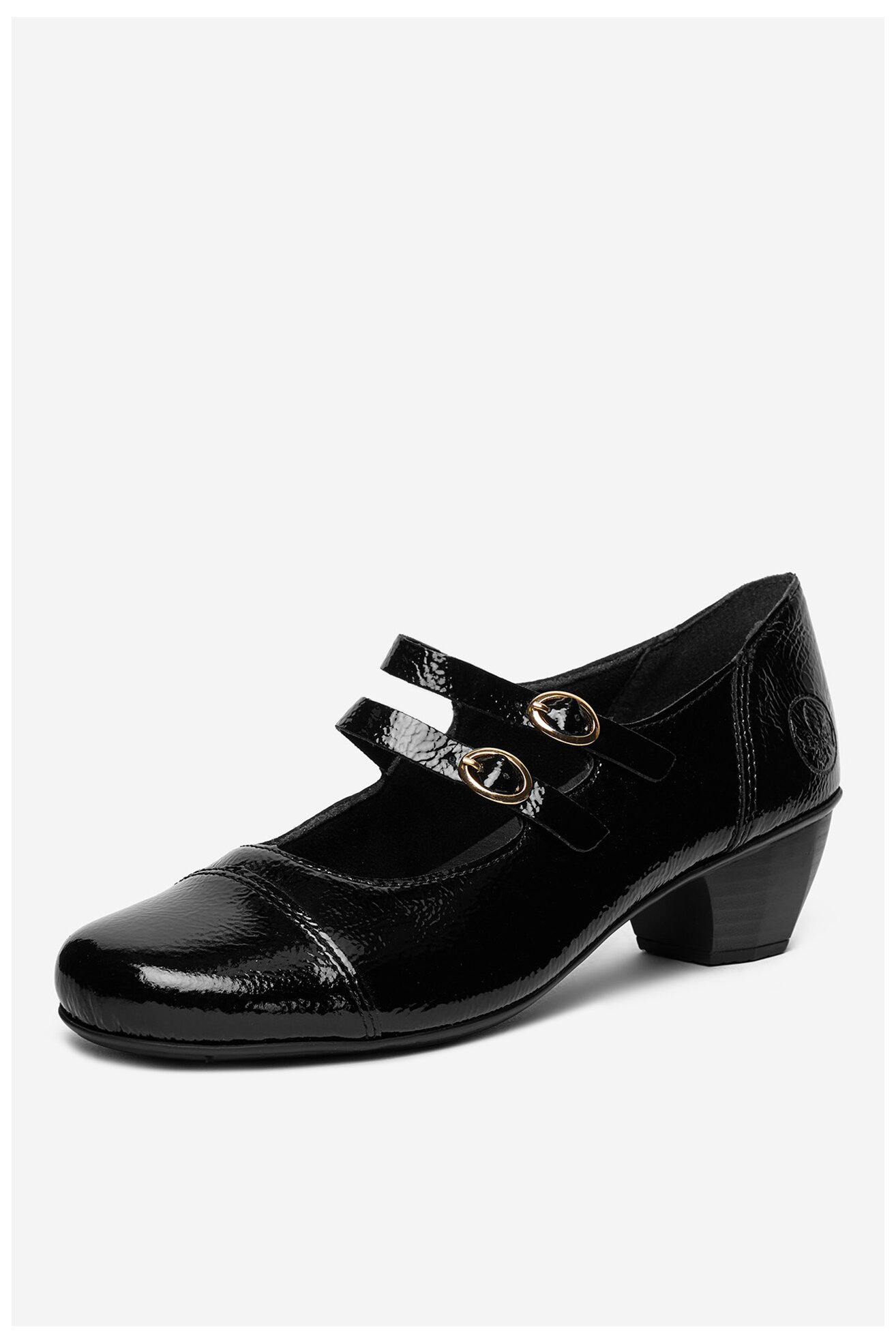 Елегантни обувки Rieker 41758-00 ЧЕРЕН