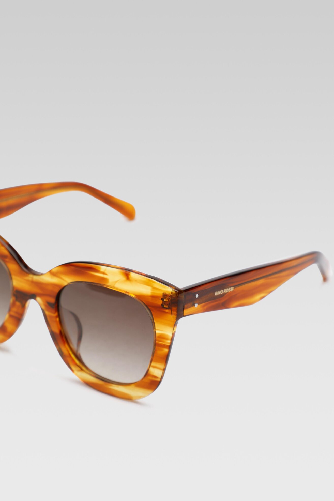 Okulary damskie Gino Rossi AGG-A-605-MX-07 Brązowy ciemny