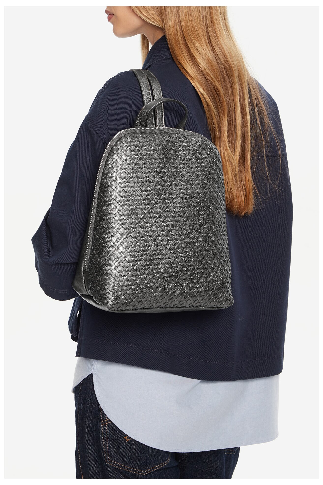 Plecak Lasocki C-LSK-K-045-06 Srebrny