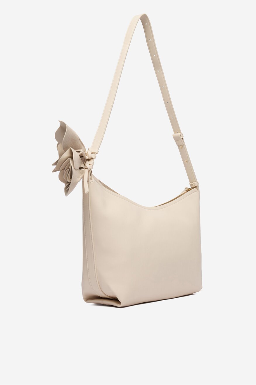 Дамска чанта Gino Rossi СЛОНОВА КОСТ - 5906751624036