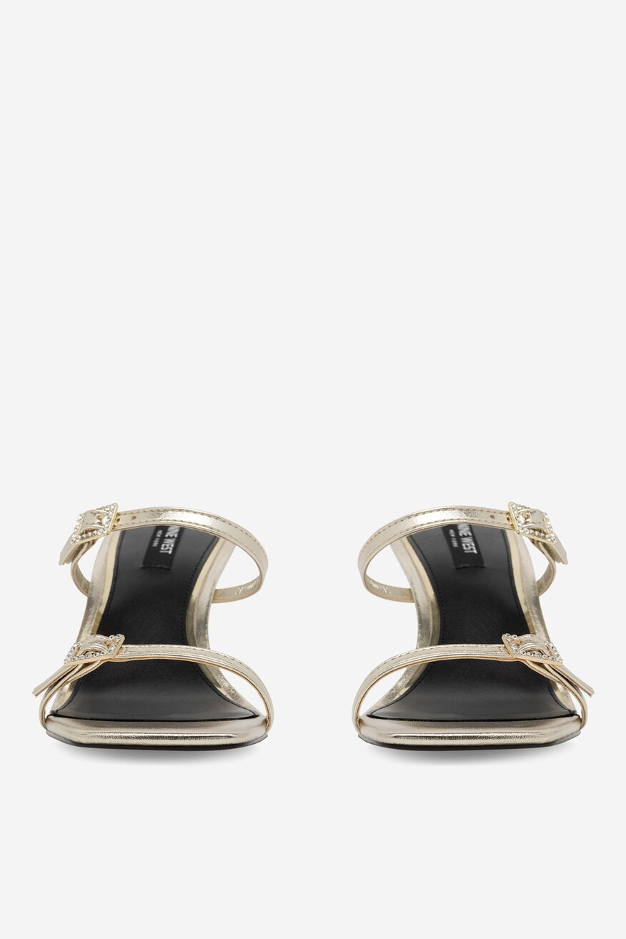 NINE WEST - Klapki na obcasie - 5905588606222
