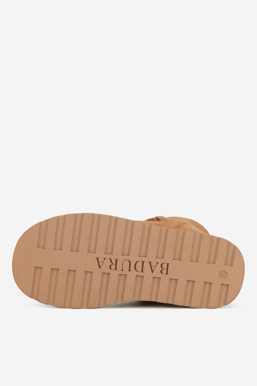 Badura - Śniegowce zamszowe ocieplane - 5905588964254