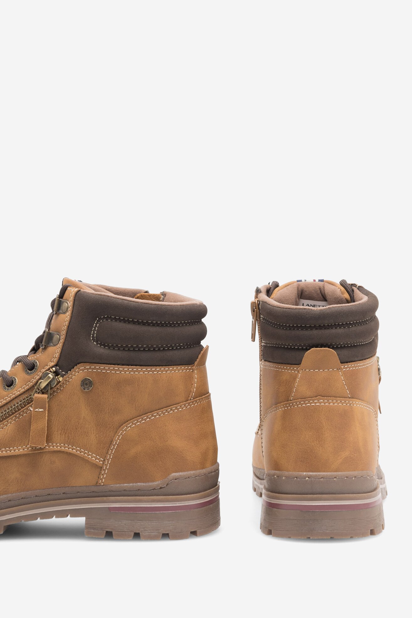 Csizma Lanetti 22MW2042 VILÁGOSBARNA