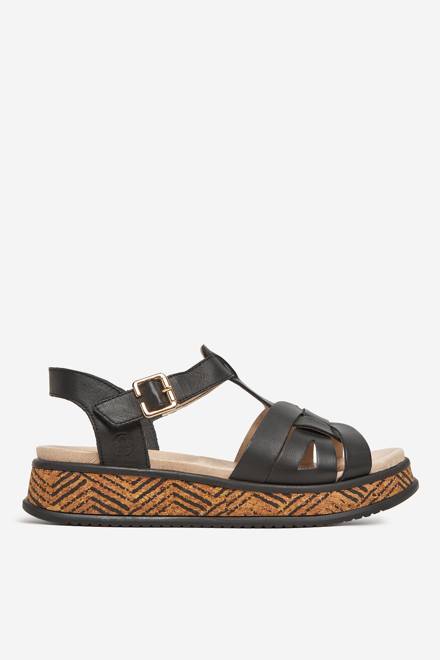 Sandale Rieker NEGRU - 2230078415248