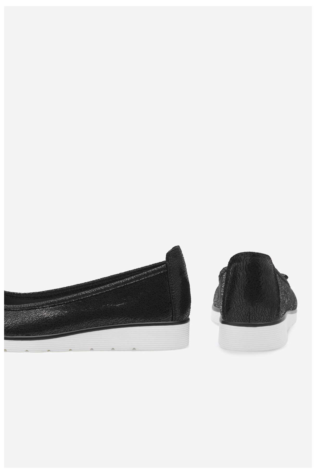 Baleriny Clara Barson WYL3650-3 Czarny