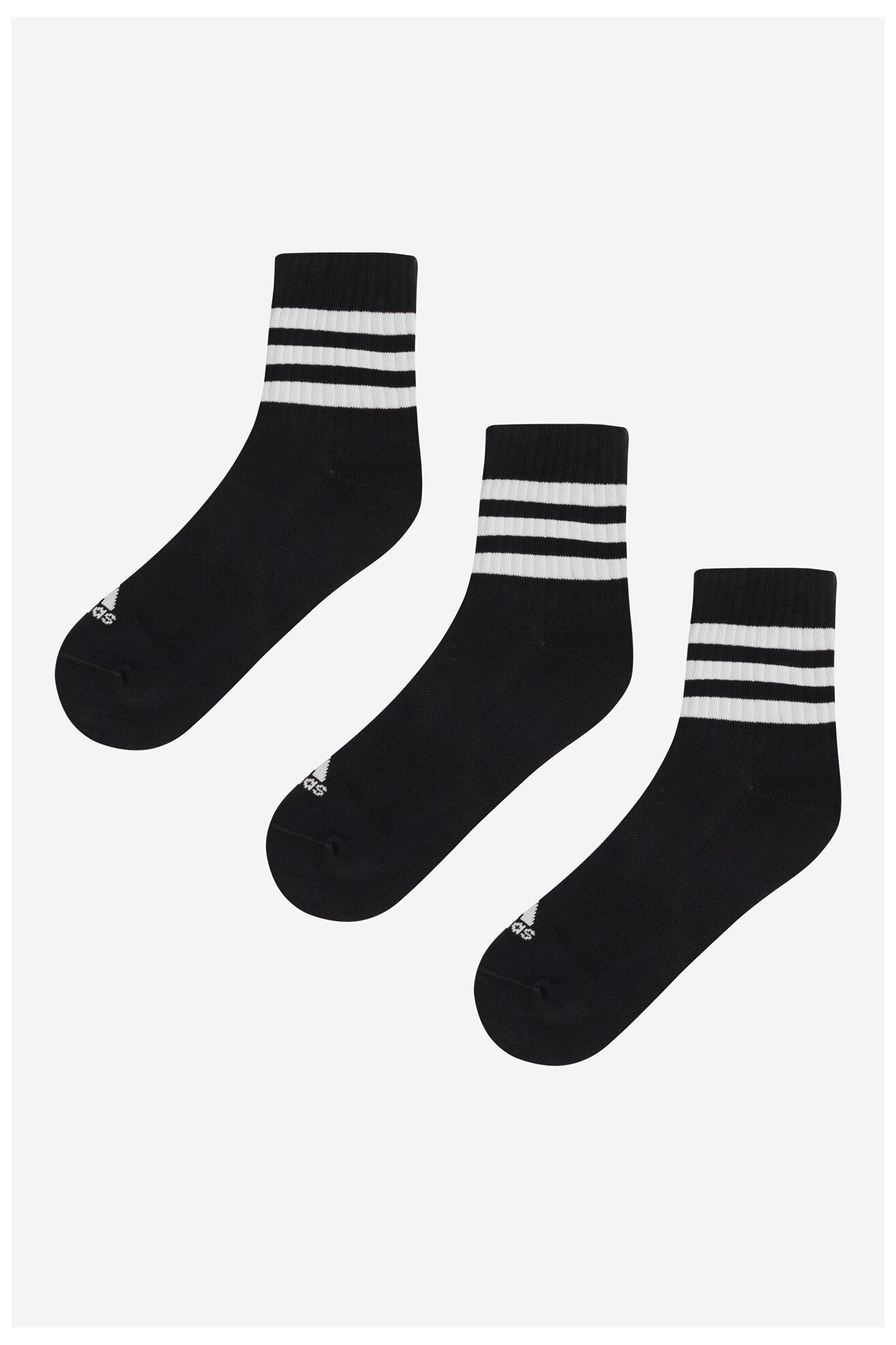 Soseste adidas IC1317 3-PACK NEGRU