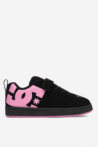 Кросівки спортивні DC Shoes EO-COURT GRAFFIK ELASTIC TODDLER DC02547003 ЧОРНИЙ