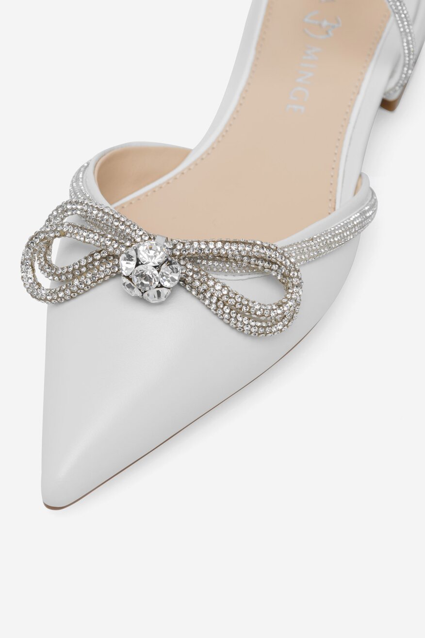 EVA MINGE - Baleriny skórzane - 5905588376033