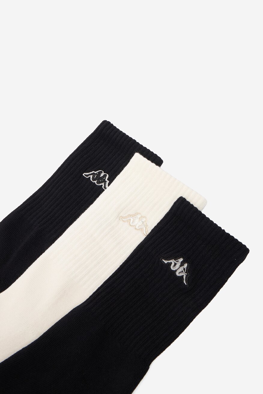 
                        Zokni Kappa CEO_AS_KAPPA_008_W_AW25 (3 -PACK) FEKETE - 5906751484845