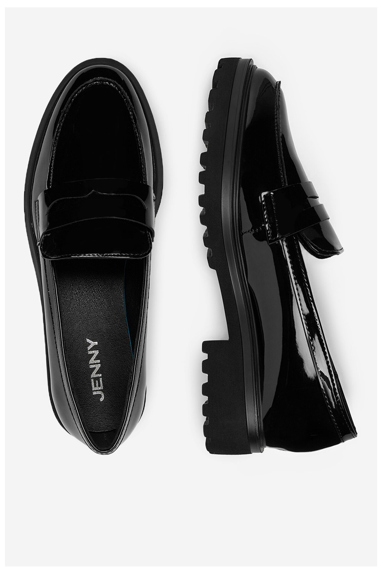 Mokaszin Jenny WYL3166-5 FEKETE