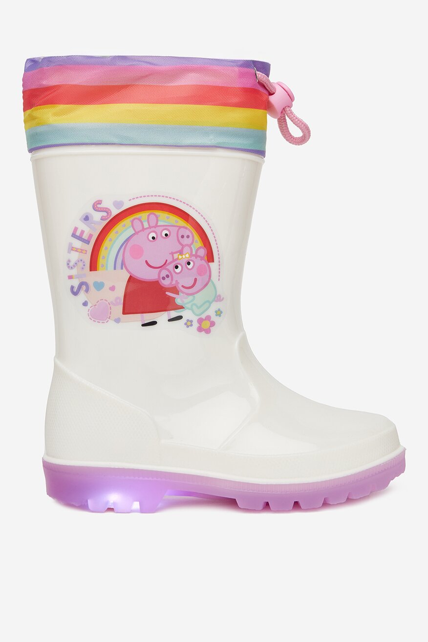 
                PEPPA PIG - Kalosze ze ściągaczem - 5906751257920