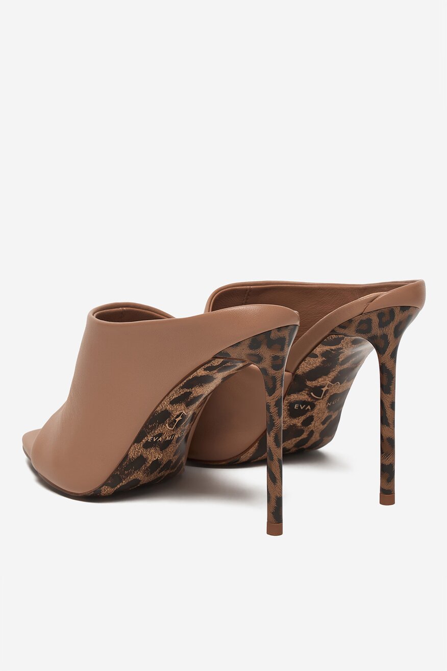 EVA MINGE - Klapki skórzane - 5906751815106