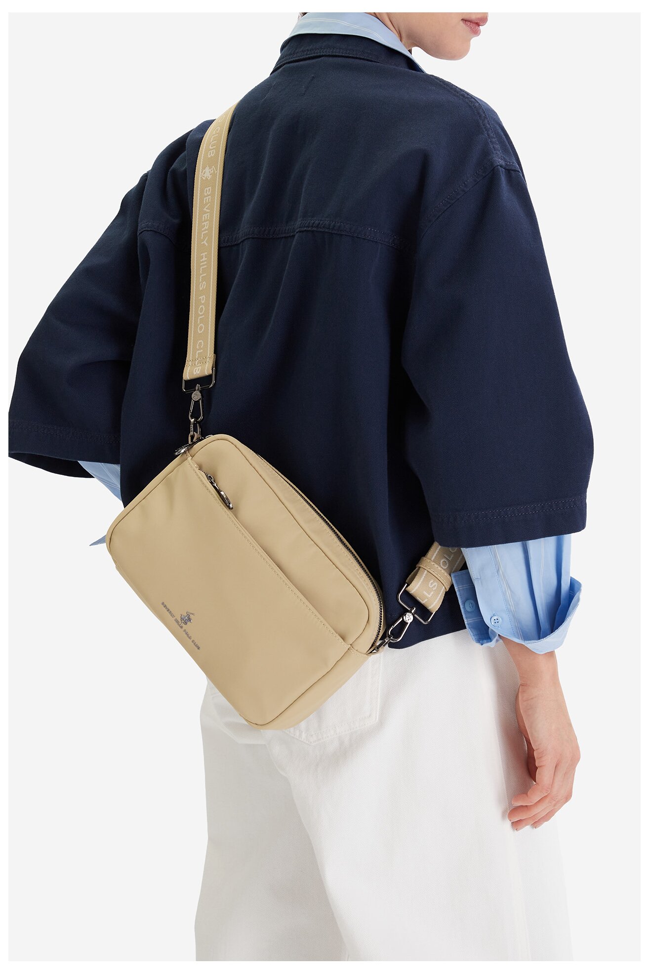 Дамска чанта Beverly Hills Polo Club CEOWB-BHPC-L-007-09 БЕЖОВ