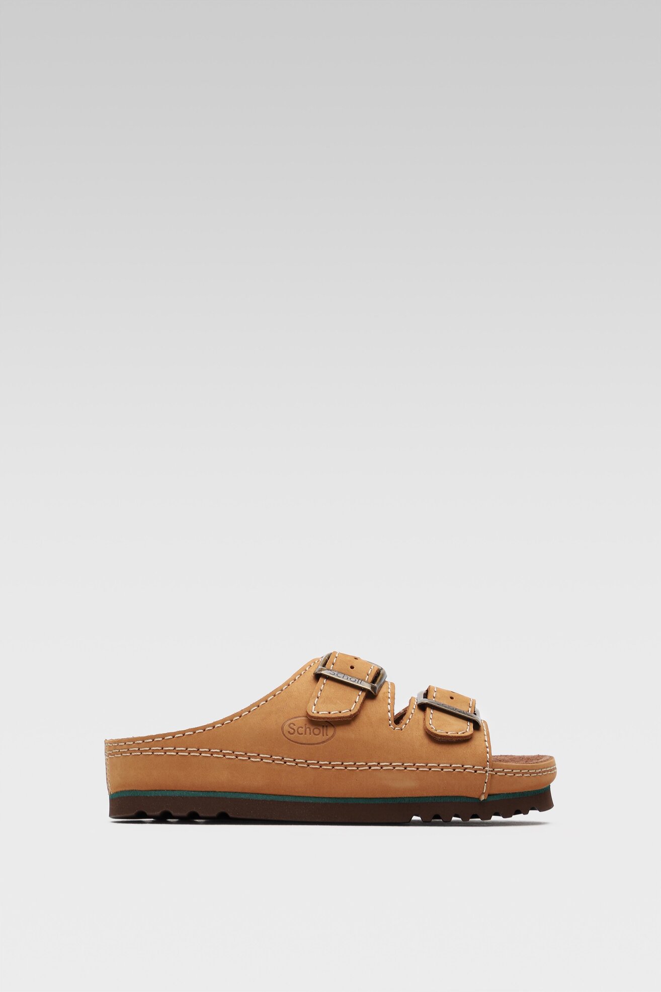 Klapki Scholl F21531 AIR BAG MED 1016 Brązowy