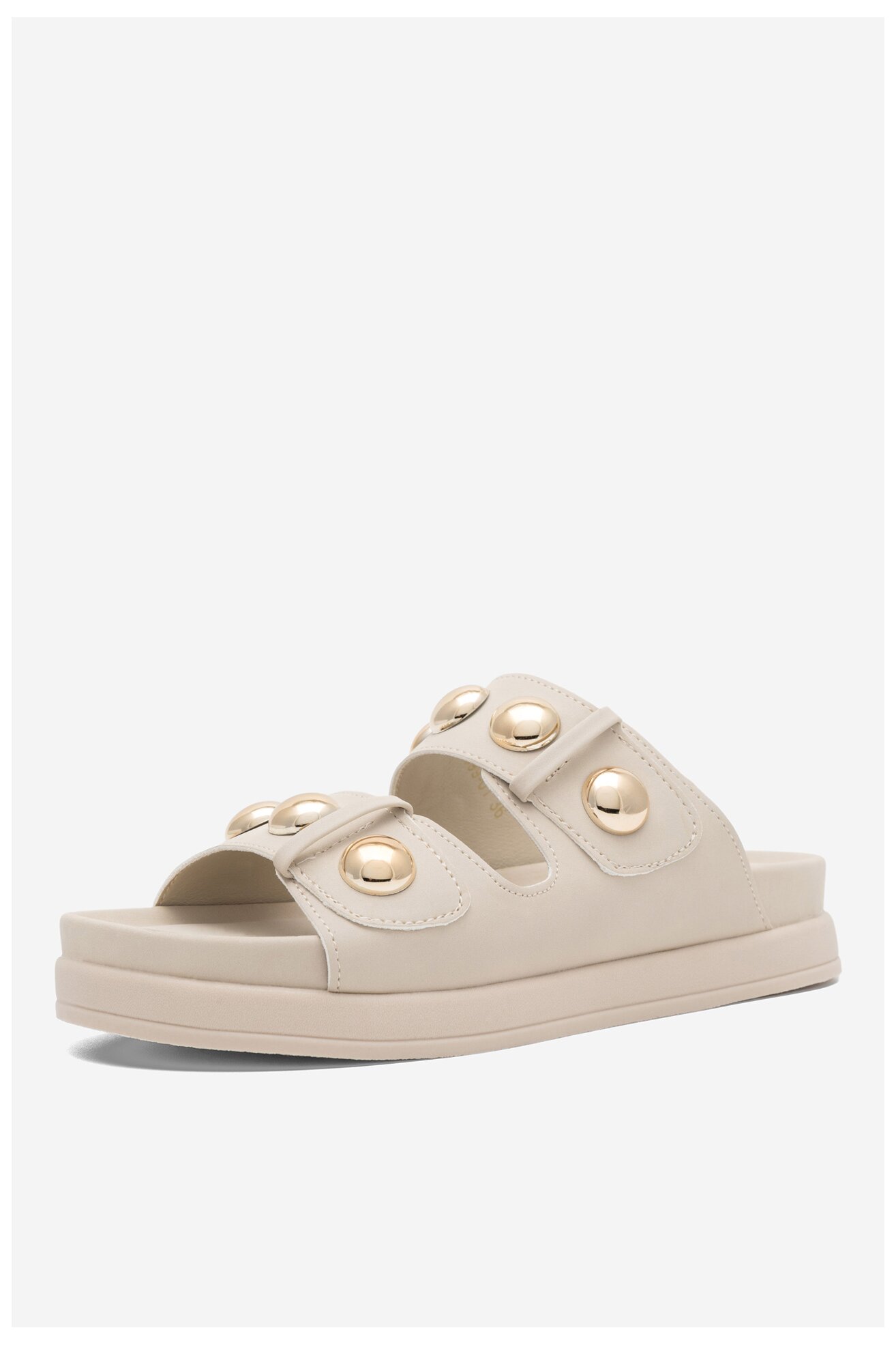 Papuče DeeZee SANTA CALIFORNIA WS6099-01 BEŽ