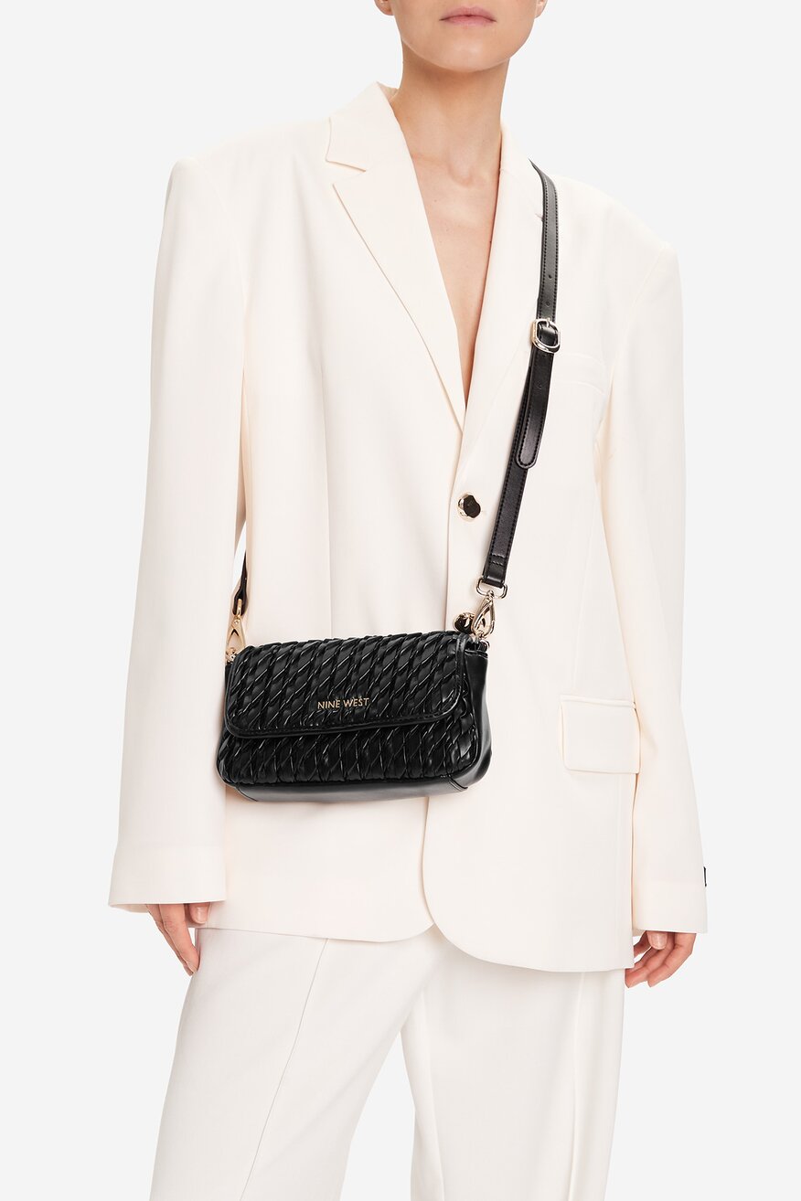 NINE WEST - Mała torebka listonoszka - 5906751367902