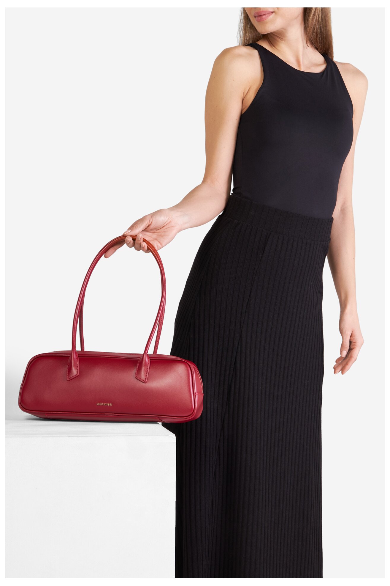 Kézitáska Gino Rossi CS11166-001 PIROS