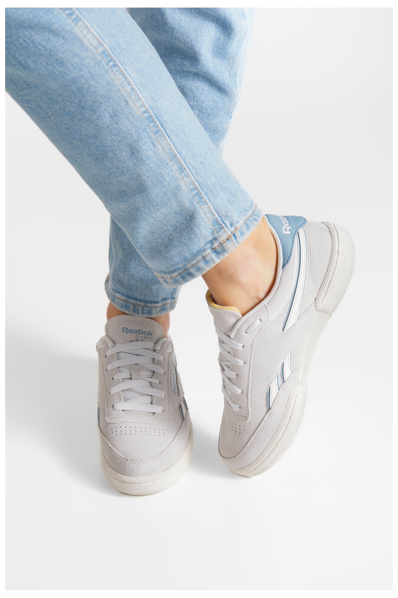 Sportcipő Reebok CLUB C REVENGE 100201412 SZÜRKE